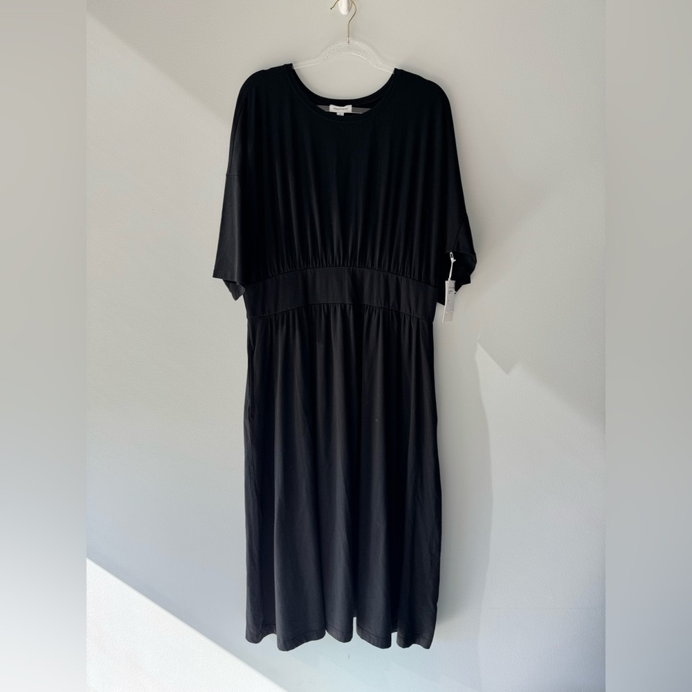 Nordstrom Black Midi Dress